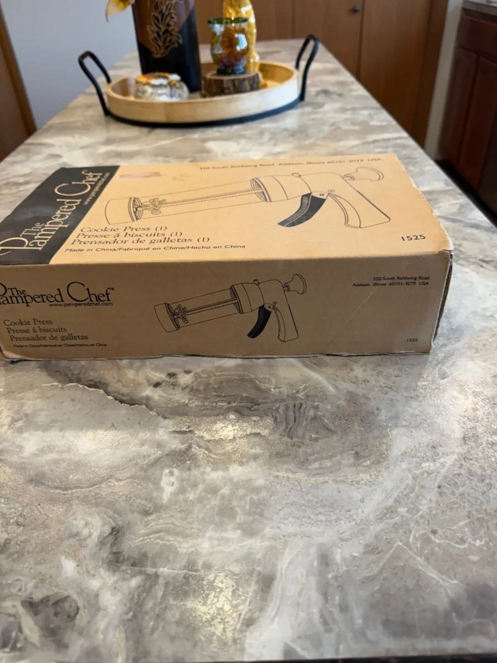 Pampered chef cookie press modelnumber 1525